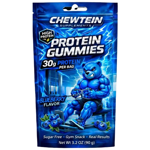 ChewTein Protein Gummy - Blueberry