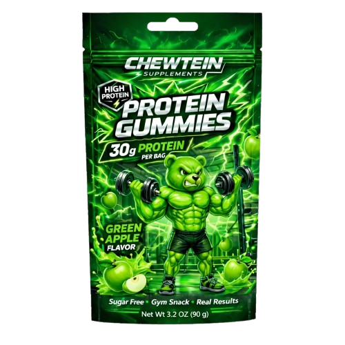 ChewTein Protein Gummy - Green Apple