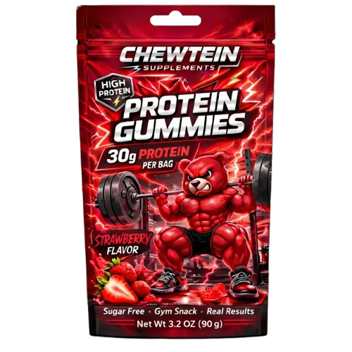 ChewTein Protein Gummy - Strawberry